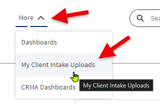 image of My Client Intake Uploads
